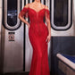 Beaded Motif Mermaid Gown By Ladivine SF209 - Women Evening Formal Gown - Special Occasion
