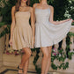 Scoop Neckline A-Line Short Dress By Amoris T103 - Women Evening Formal Gown - Special Occasion
