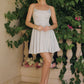 Scoop Neckline A-Line Short Dress By Amoris T103 - Women Evening Formal Gown - Special Occasion
