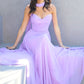 Strapless Cowl Neckline A-Line Gown By Amoris T703 - Women Evening Formal Gown - Special Occasion