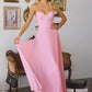 Strapless Cowl Neckline A-Line Gown By Amoris T703 - Women Evening Formal Gown - Special Occasion