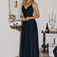 Cowl Neckline A-Line Gown By Amoris T714 - Women Evening Formal Gown - Special Occasion