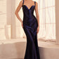 Corset Fitted Sweetheart Neckline Gown By Amoris T813 - Women Evening Formal Gown - Special Occasion