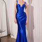 Corset Fitted Sweetheart Neckline Gown By Amoris T813 - Women Evening Formal Gown - Special Occasion