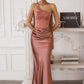 Strapless Satin Sheath Gown By Amoris T816 - Women Evening Formal Gown - Special Occasion