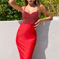 Fit & Flare Sweetheart Neckline Gown By Amoris T9002P - Women Evening Formal Gown - Special Occasion