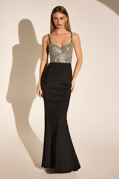 Fit & Flare Sweetheart Neckline Gown By Amoris T9002P - Women Evening Formal Gown - Special Occasion