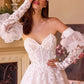 Sweetheart Neckline Layered Tulle Bridal Gown by Andrea & Leo Couture WL032 - Special Occasion