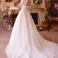 Strapless Layered Tulle and Lace Bridal Gown by Andrea and Leo WL037