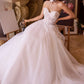 Strapless Sweetheart Neckline Lace & Tulle Bridal Gown by Andrea and Leo WL041 - Special Occasion