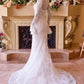 Strapless Sweetheart Neckline Bridal Gown by Andrea & Leo Couture WL042 - Special Occasion