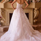 Strapless Deep Sweetheart Neckline Bridal Gown by Andrea and Leo WL043 - Special Occasion/Curves