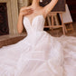 Strapless Deep Sweetheart Neckline Bridal Gown by Andrea and Leo WL043 - Special Occasion/Curves