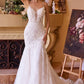 V-Neckline Mermaid Bridal Gown by Andrea and Leo WL051 - Special Occasion