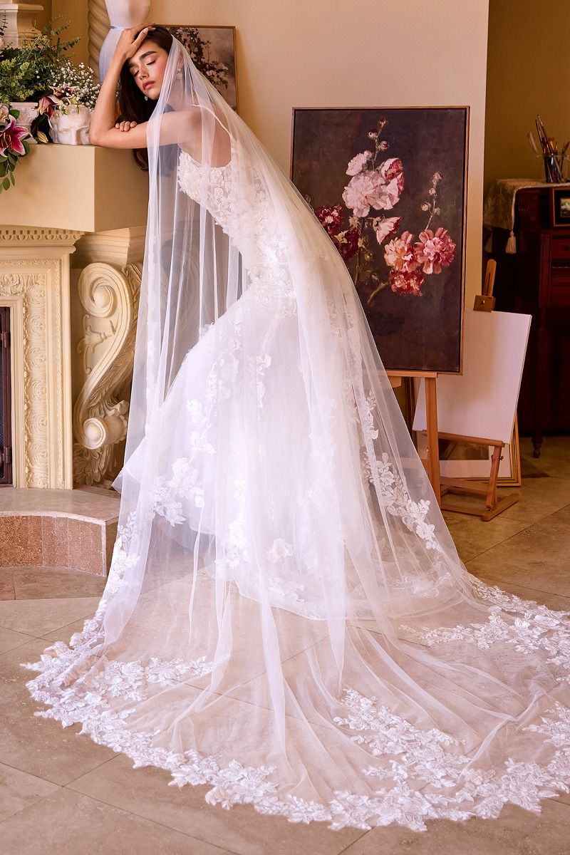 Sweetheart Neckline Layered Tulle Bridal Gown by Andrea & Leo Couture WL053 - Special Occasion