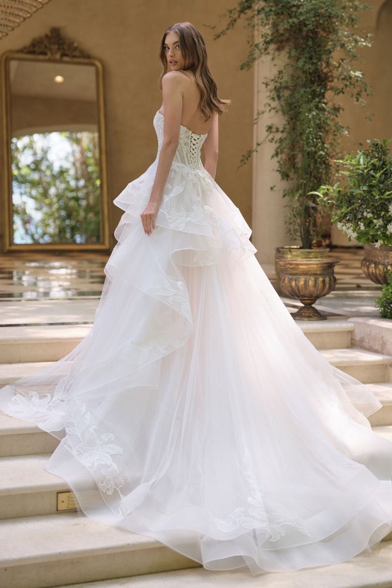 Strapless Sweetheart Neckline Bridal Gown by Andrea & Leo Couture WL059