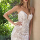 Fit and Flare Strapless Bridal Gown by Andrea & Leo Couture WL062