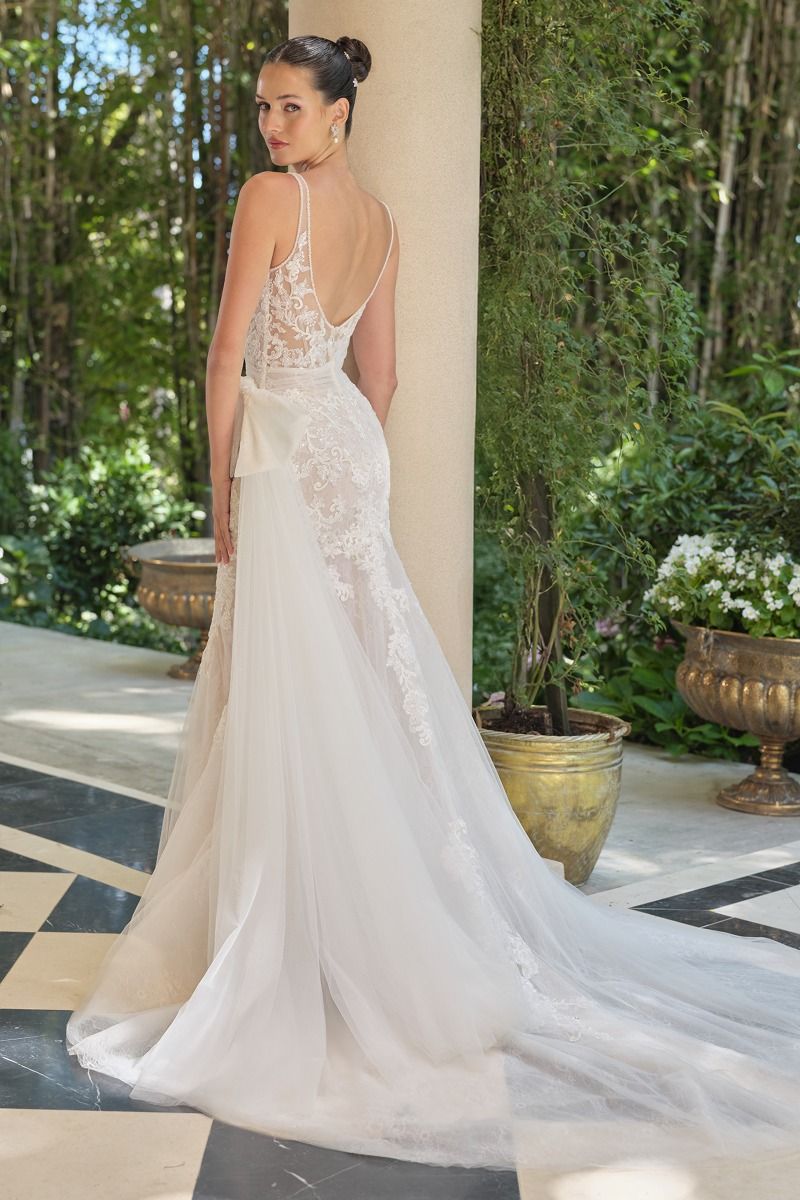 Sweetheart Neckline Mermaid Bridal Gown by Andrea & Leo Couture WL068
