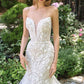Strapless Fitted Mermaid Bridal Gown by Andrea and Leo WL088
