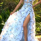 Sky Garden Printed Organza Gown by Andrea & Leo Couture A1137 Penelope Gown - Special Occasion