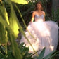 Layered Pleated Tulle Ruffle Ball Gown by Andrea & Leo Couture A1152 - Special Occasion