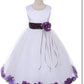 Sequin Top Petal Flower Girl Dress 2of 2 by AS160C Kids Dream - Girl Formal Dresses