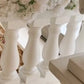 Off The Shoulder 3D Floral A-Line Bridal Gown by Ladivine WN308