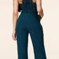 Gold Beaded Deep Space Blue Jumpsuit - Everyday Dress/Sales