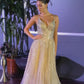 A-LINE EMBELLISHED TULLE GOWN by Cinderella Divine - CD940 -SPECIAL OCCASION
