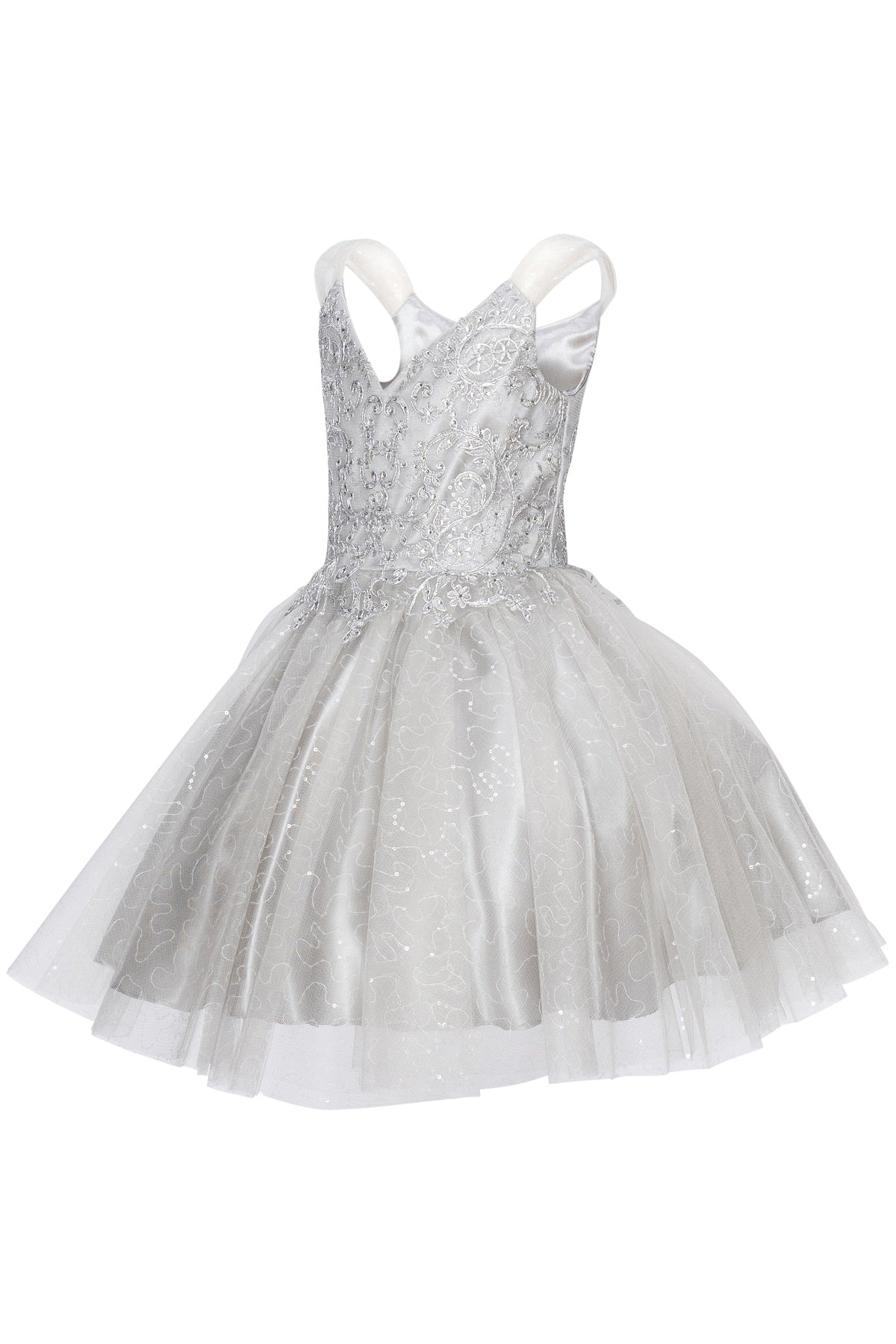 Satin Tulle Party Dress by Cinderella Couture USA 5104