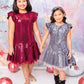 Sequin Ruffle Sleeve Tutu Girl Party Dress by AS530 Kids Dream - Girl Formal Dresses