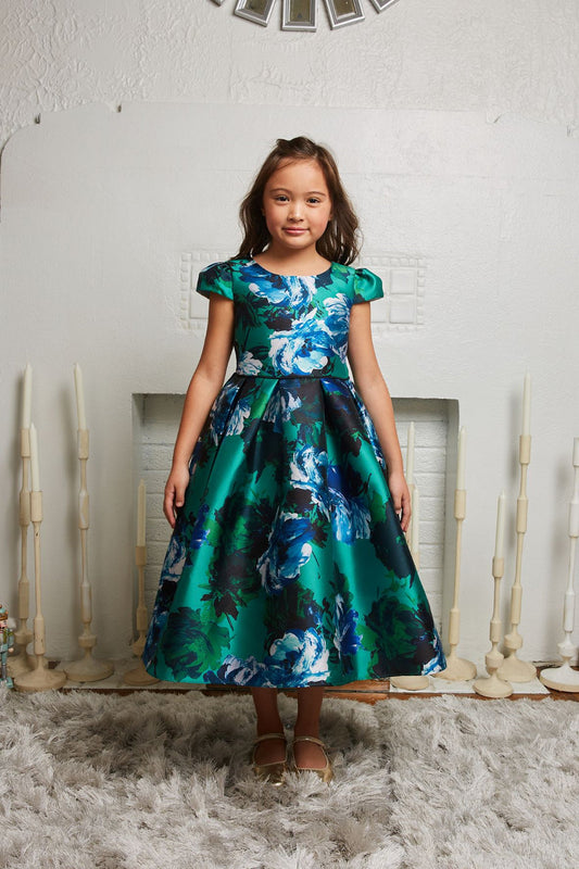 Watercolor Mikado Girl Party Dress by AS546 Kids Dream - Girl Formal Dresses