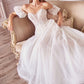 Andrea & Leo Couture - A1014c Sweetheart Bodice A-line Wedding Gown