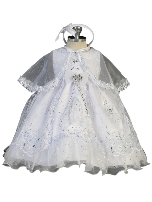 Flower Girl Off Shoulder Tulle Skirt Dress by TIPTOP KIDS - AS2307