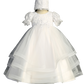 Flower Girl Lace Bodice Tulle Layered Skirt Dress by TIPTOP KIDS - AS2402