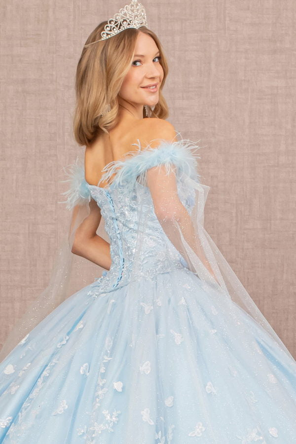 quince dress light blue Elizabeth K GL3166