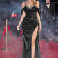 Black Off Shoulder Sheath Gown CD875 - Women Evening Formal Gown - Special Occasion