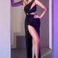 Black Sexy Fitted Cut Out Slit Gown CD887 - Women Evening Formal Gown - Special Occasion