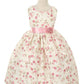 Flower Printed Party Dress by Cinderella Couture USA ASME736P