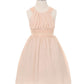 Chiffon Girl Party Dress by Cinderella Couture USA AS5004