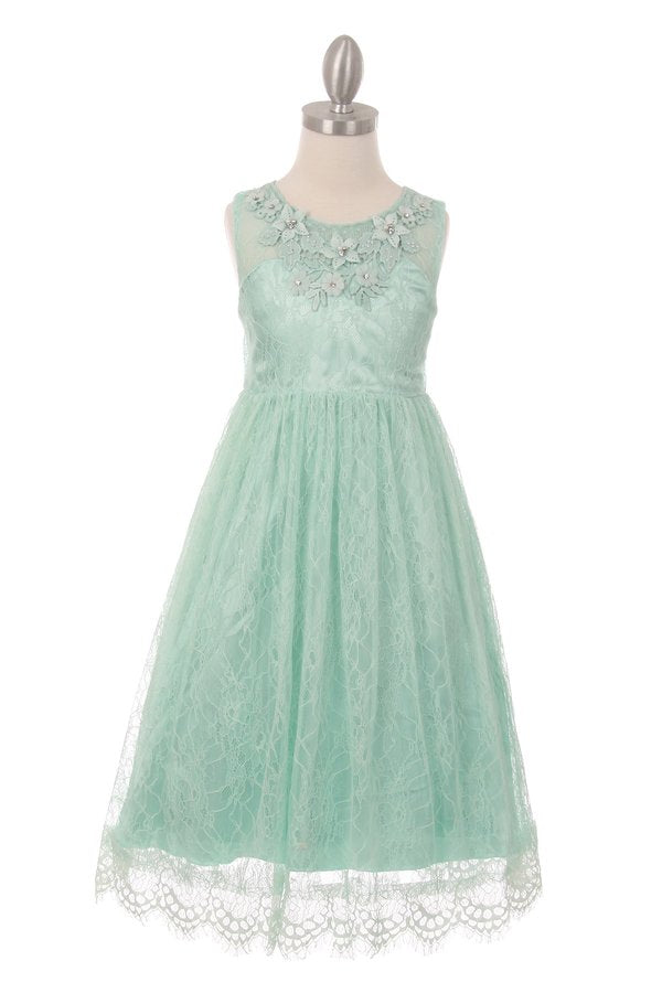Girl Lace Party Dress by Cinderella Couture USA AS5036