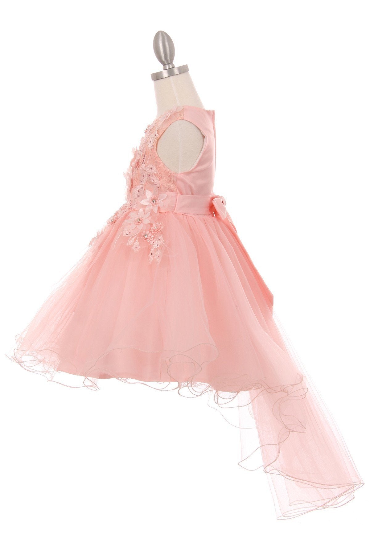 Floral Tulle Girl Party Dress by Cinderella Couture USA 9038