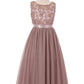 Lace Chiffon Girl Party Dress by Cinderella Couture USA 5006