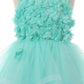 Floral Tulle Girl Party Dress by Cinderella Couture USA AS9084