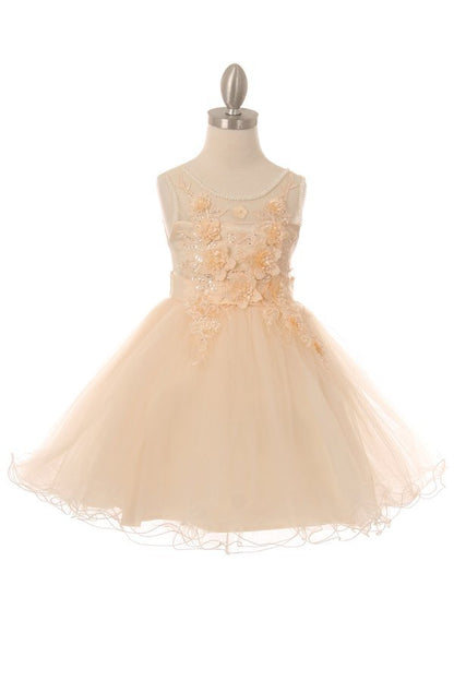 Tulle Sequin Party Dress by Cinderella Couture USA AS9083