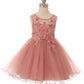 Tulle Sequin Party Dress by Cinderella Couture USA AS9083