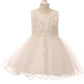 Lace Soft Tulle Baby Dress by Cinderella Couture USA 9089B