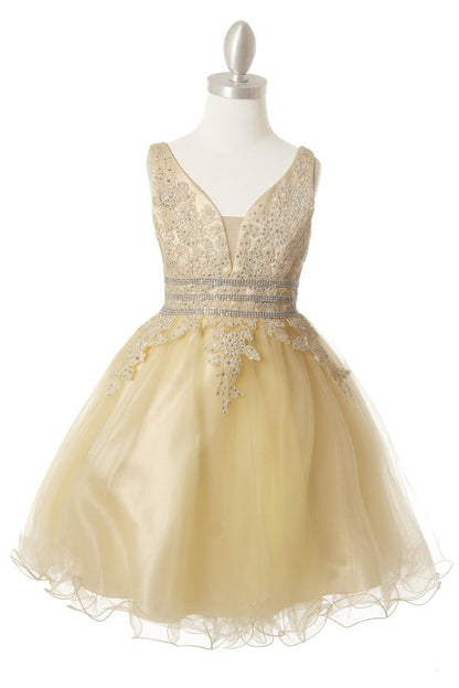 Cinderella Couture Sleeveless Flower Girl Dress - White - Size 2 Cinderella Couture Sleeveless Flower Girl Dress - White - Size 2