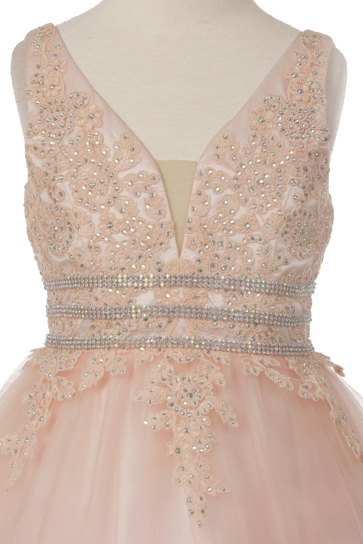 chinese dress ladies Long Lilac Lace A-Line Prom Dress with Shoulder Bows Lilac / Large