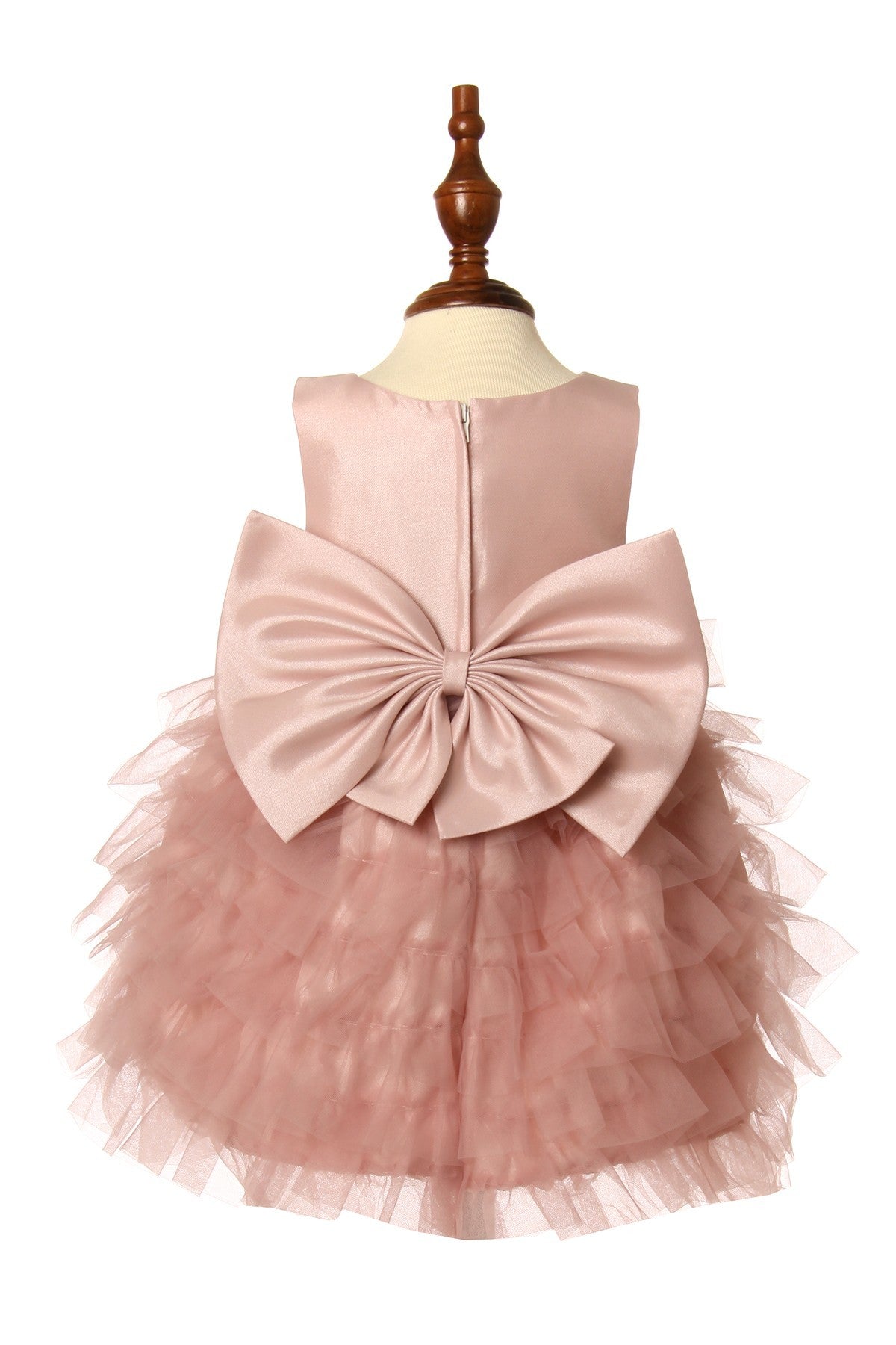 Ruffle Tulle Girl Baby Dress by Cinderella Couture USA 9118B